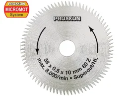 Pílový kotúč Super-Cut pre stolnú pílu Proxxon KS 230 / Ø 58 mm
