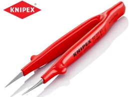Odizolovaná pinzeta s extra jemnými hrotmi Knipex