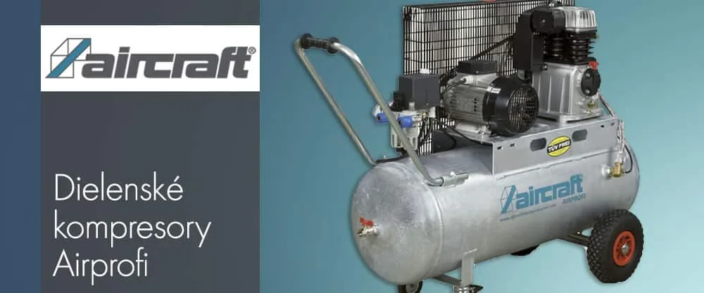 Dielenské piestové kompresory Aircraft Airprofi