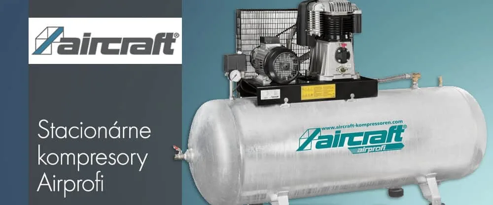 Stacionárne piestové kompresory Aircraft