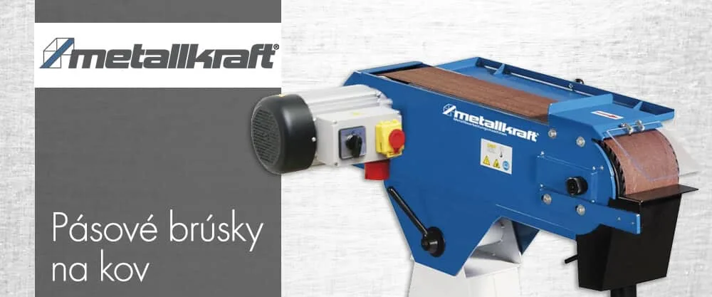 Pásové brúsky na kov Metallkraft