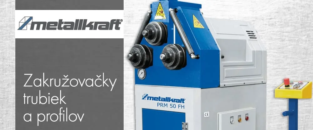 Zakružovačky trubiek a profilov Metallkraft