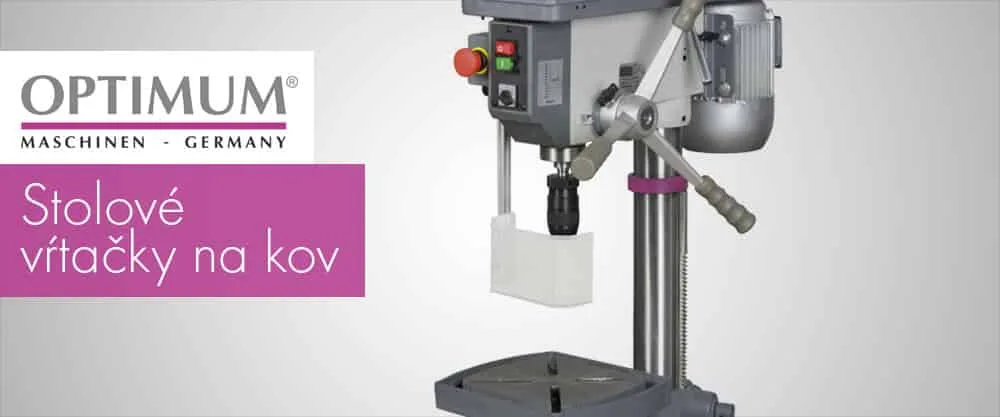 Stolové vŕtačky na kov Optimum