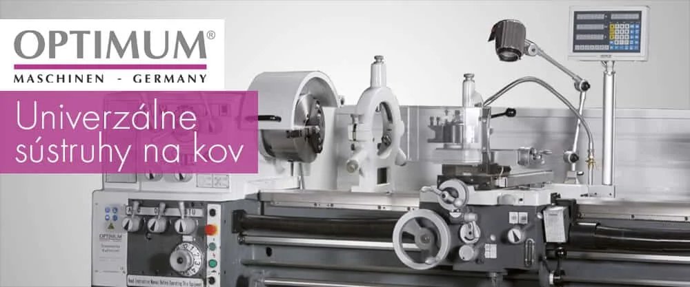 Univerzálne sústruhy na kov Optimum