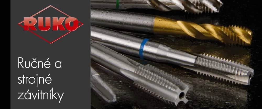 Ručné a strojné závitníky Ruko