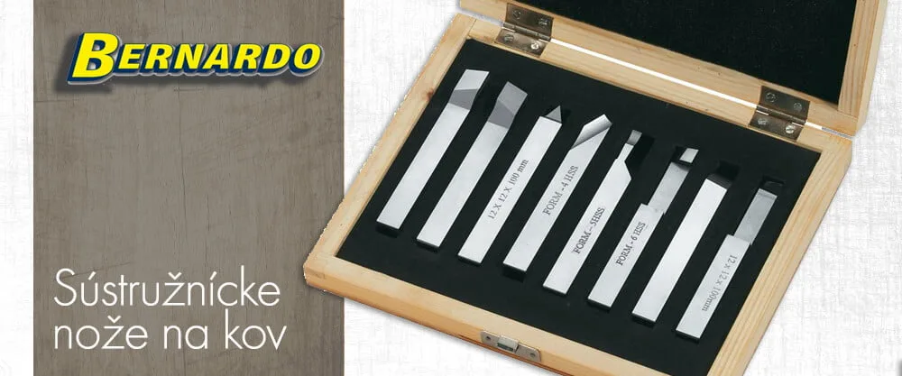 Sústružnícke nože na kov Bernardo
