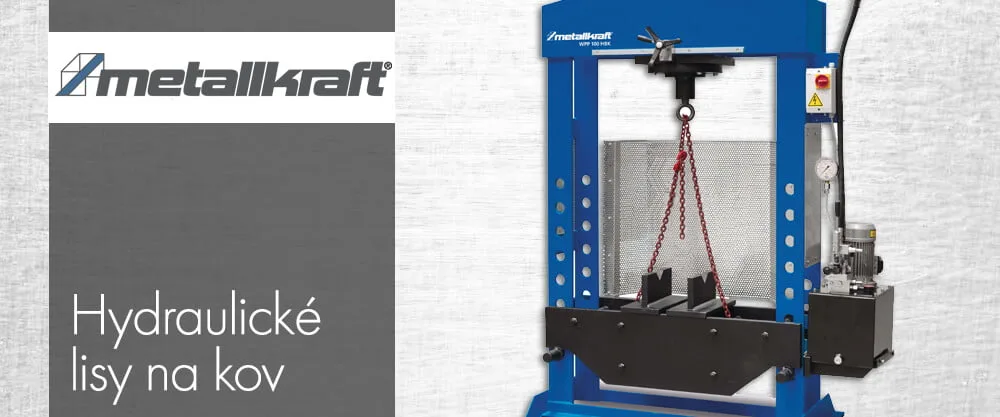 Hydraulické lisy na kov Metallkraft