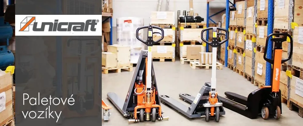Paletové vozíky Unicraft