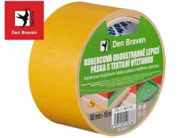 Kobercová obojstranne lepiaca páska s textilnou výstuhou Den Braven