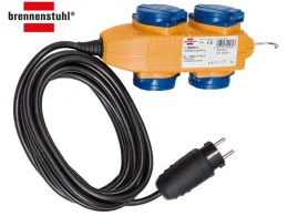 Stavebný predlžovací kábel Brennenstuhl Powerblock 10 m / H07RN-F 3G1,5