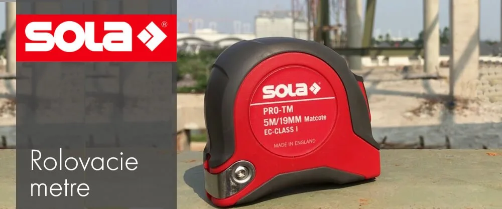 Meracie náradie a prístroje SOLA