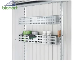 Policové odkladacie koše pre záhradné domčeky Biohort