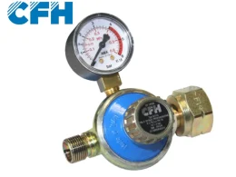 Regulátor tlaku na propán-bután s manometrom CFH DR 115 / 1 - 4 bar