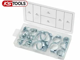 Sada hadicových spôn KS Tools Ø 16 – 40 mm - 26 dielna