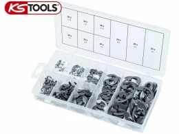 Sada poistných E-krúžkov KS Tools SAE - 300 dielna
